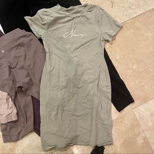 NVGTN dress olive